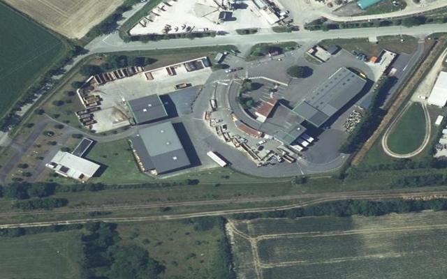 Vue aérienne — Déchetterie de Revel