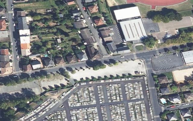 Vue aérienne — Déchetterie de Brive-la-Gaillarde (Léo Lagrange)