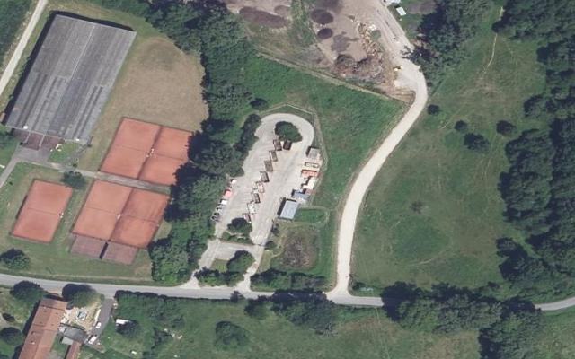 Vue aérienne — Déchetterie de Panazol