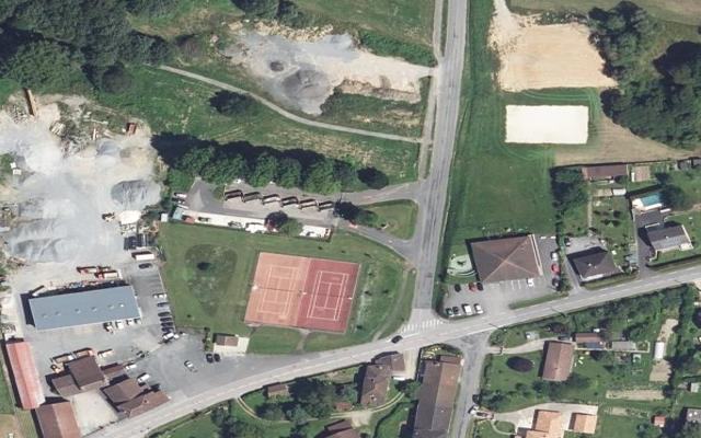Vue aérienne — Déchetterie de Verneuil-sur-Vienne