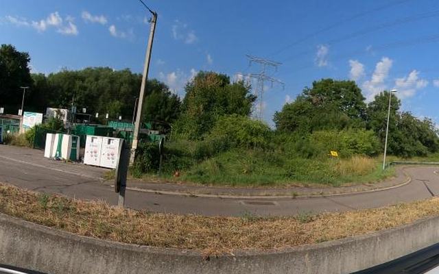 Vue depuis la rue — Déchetterie de Laneuveville-devant-Nancy