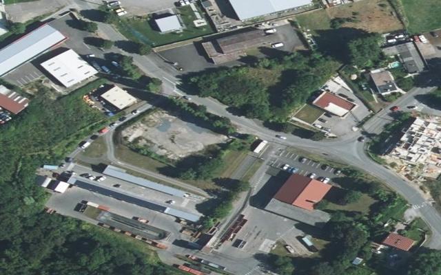 Vue aérienne — Déchetterie de Longwy
