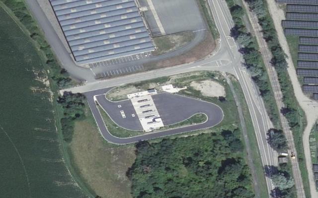 Vue aérienne — Déchetterie d'Ottmarsheim