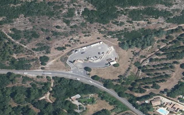Vue aérienne — Déchetterie de Baillargues