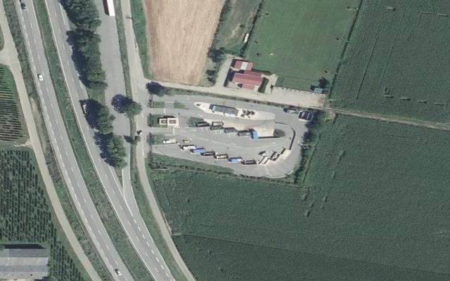 Vue aérienne — Déchetterie Intercommunale de la Cc Parovic