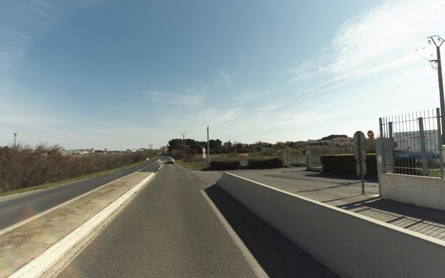Vue depuis la rue — Déchetterie de Marseillan