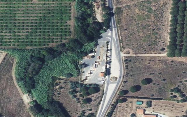 Vue aérienne — Déchetterie de Laroque-des-Albères