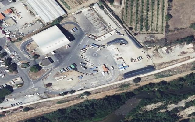 Vue aérienne — Déchetterie de Perpignan