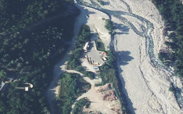 Vue aérienne — Déchetterie de Savines-le-Lac