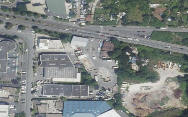 Vue aérienne — Déchetterie de Champigny-sur-Marne