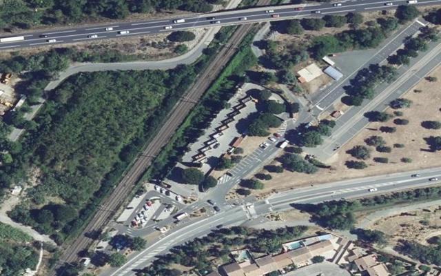 Vue aérienne — Déchetterie de Narbonne (1)