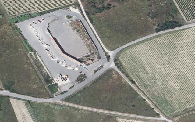 Vue aérienne — Déchetterie Caveirac