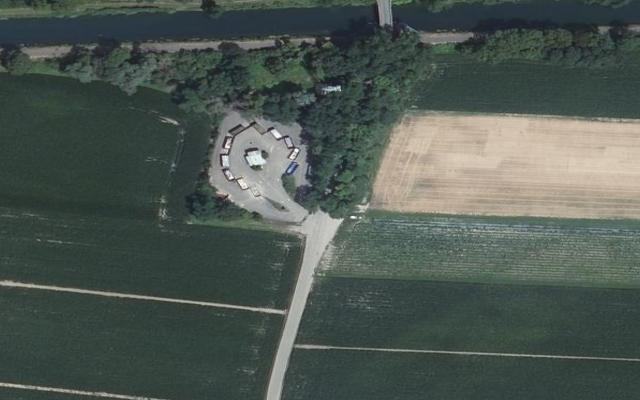 Vue aérienne — Déchetterie de Muntzenheim
