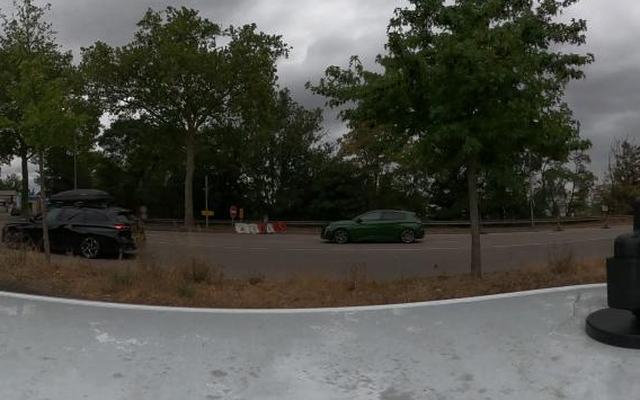 Vue depuis la rue — Déchetterie Rouen