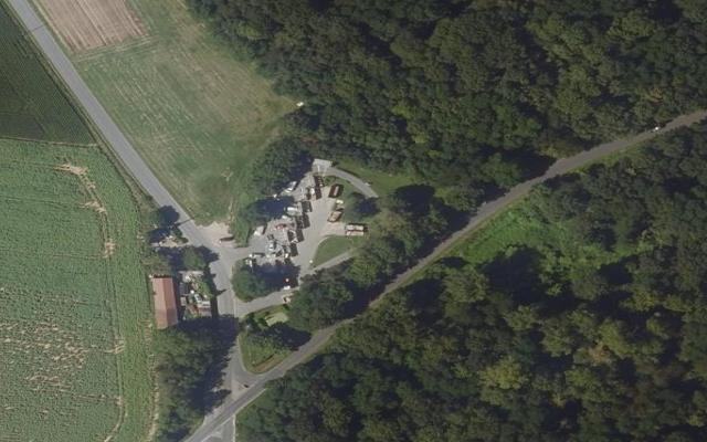 Vue aérienne — Déchetterie de Coulommiers