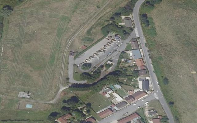 Vue aérienne — Déchetterie de Crégy-lès-Meaux