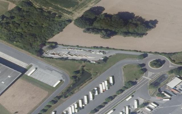 Vue aérienne — Déchetterie de Dammartin-en-Goële