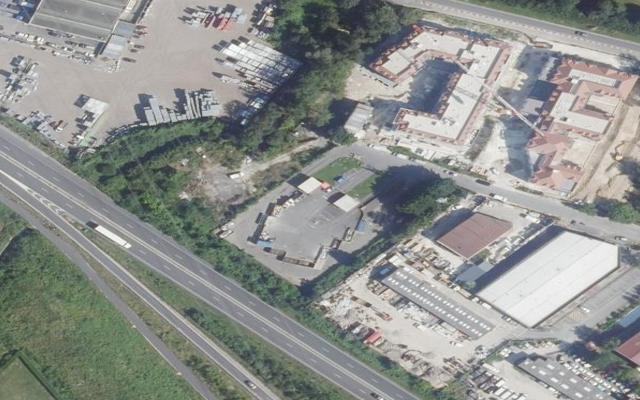 Vue aérienne — Déchetterie d'Ozoir-la-Ferrière