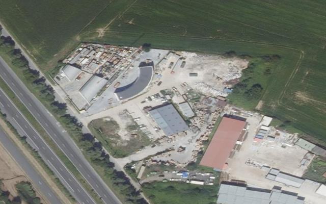 Vue aérienne — Déchetterie de Fontenay-Trésigny