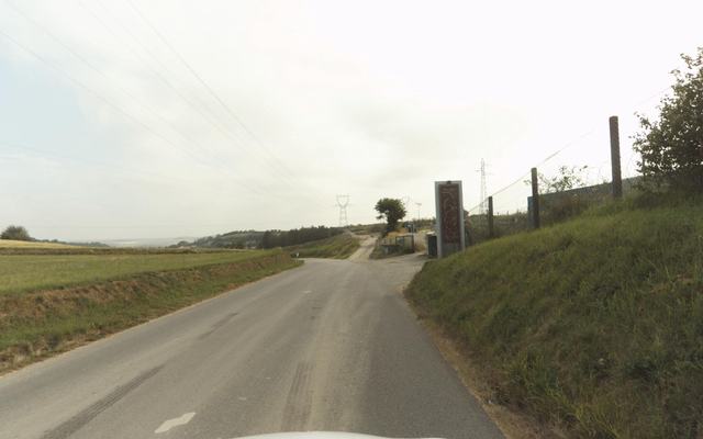 Vue depuis la rue — Déchetterie Ivry-la-Bataille