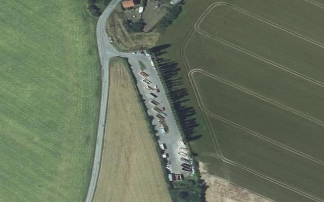 Vue aérienne — Déchetterie Saint-André-de-l'Eure