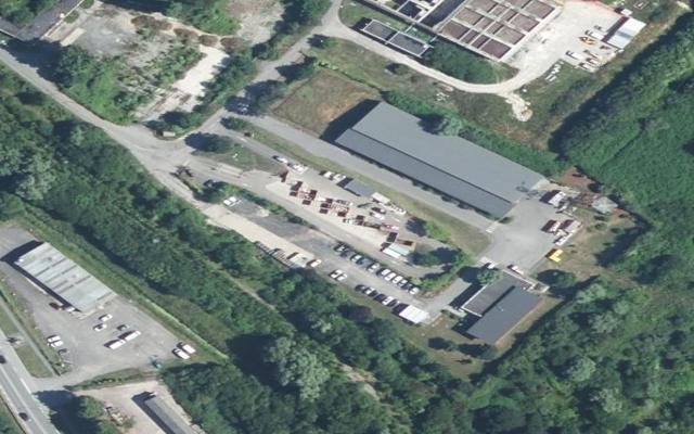 Vue aérienne — Déchetterie Rouxmesnil-Bouteilles