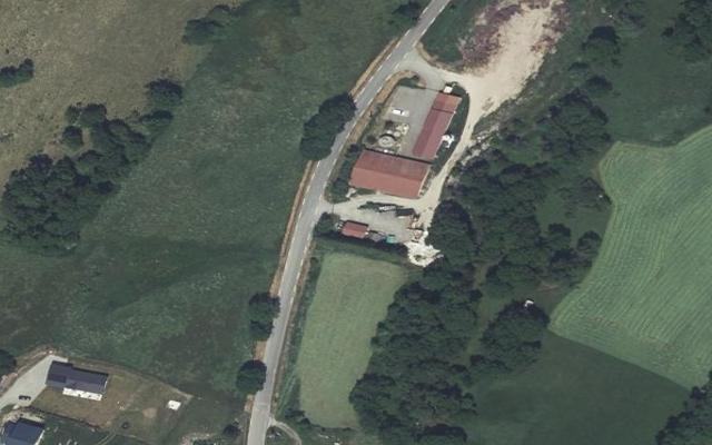 Vue aérienne — Déchetterie Point Relais du Dévoluy