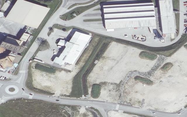 Vue aérienne — Déchetterie de Pontarlier