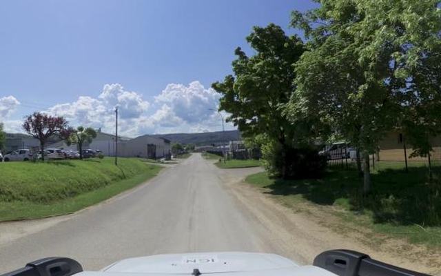 Vue depuis la rue — Déchetterie d'Arbois