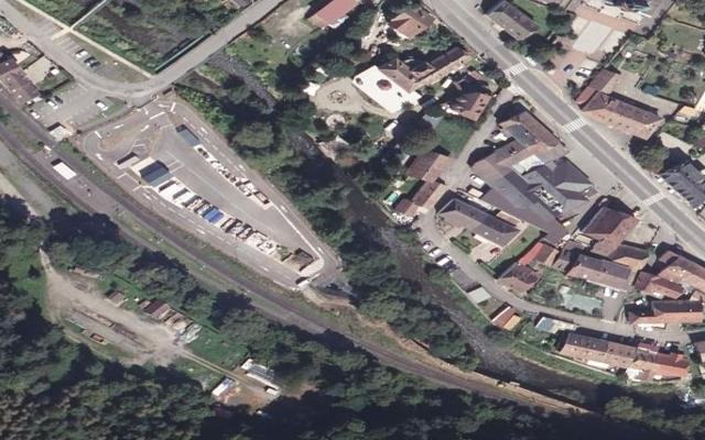 Vue aérienne — Déchetterie de Willer-sur-Thur