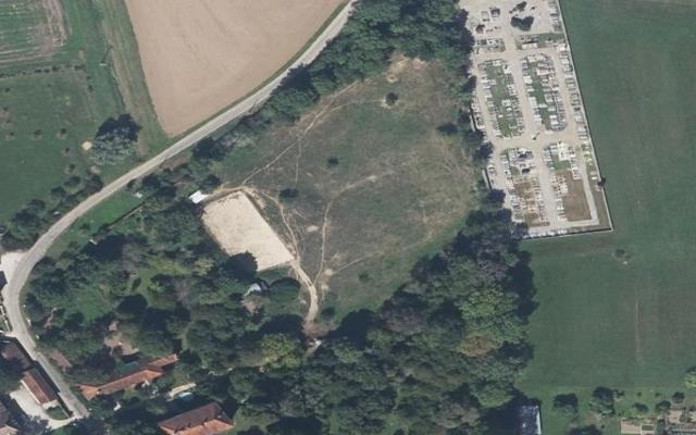 Vue aérienne — Déchetterie de Villers-Farlay