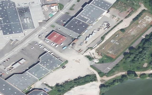 Vue aérienne — Déchetterie de Lure