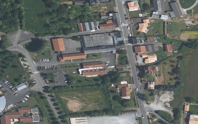 Vue aérienne — Déchetterie de La Jumellière