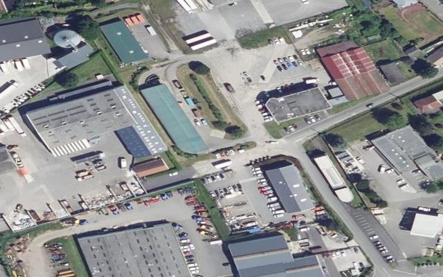 Vue aérienne — Déchetterie de Saint-Just-en-Chaussée