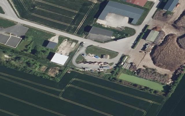 Vue aérienne — Déchetterie d'Ay