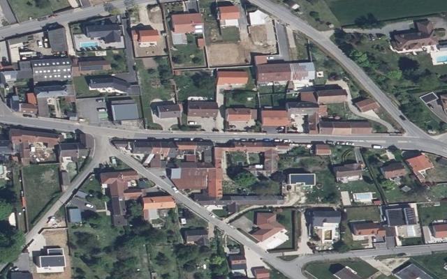 Vue aérienne — Déchetterie de Hermonville