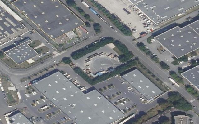 Vue aérienne — Déchetterie d'Aulnay-sous-Bois