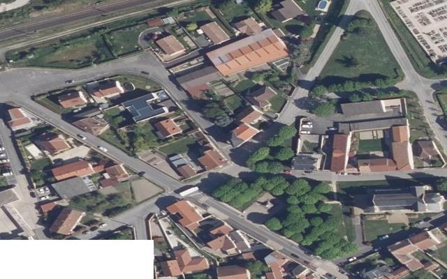 Vue aérienne — Déchetterie de Witry-lès-Reims