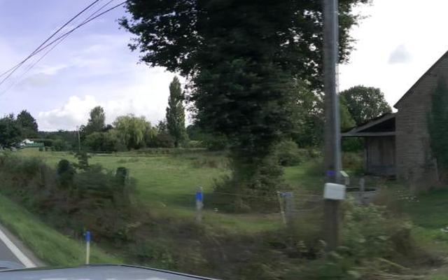 Vue depuis la rue — Déchetterie de Sens-de-Bretagne
