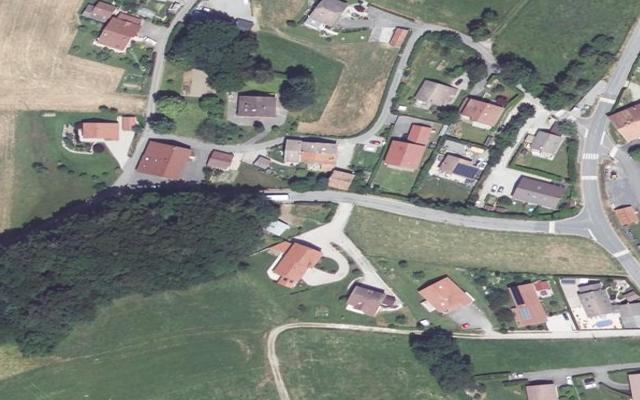Vue aérienne — Déchetterie Vinzier
