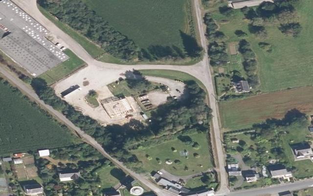 Vue aérienne — Eco-Station du Croisty
