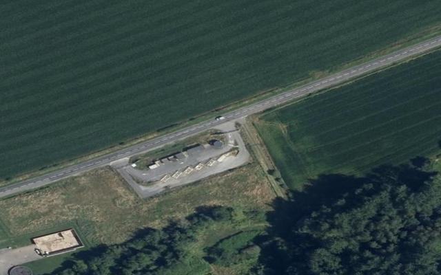 Vue aérienne — Déchetterie du Nouvion-en-Thiérache