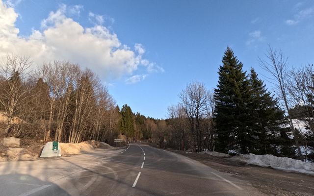Vue depuis la rue — Déchetterie des Rousses