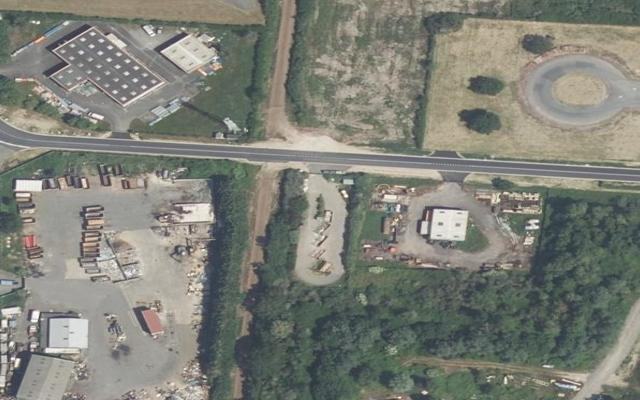 Vue aérienne — Déchetterie de Sully-sur-Loire