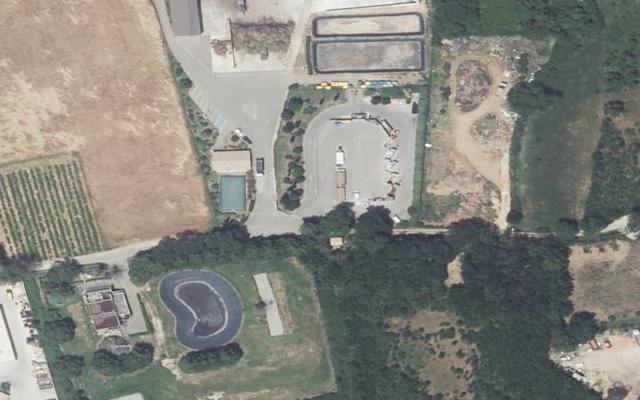Vue aérienne — Espace Tris les Ferrages