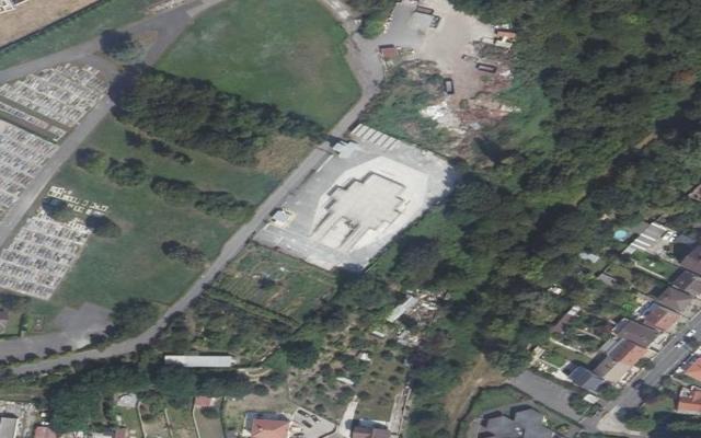 Vue aérienne — Déchetterie de Gagny