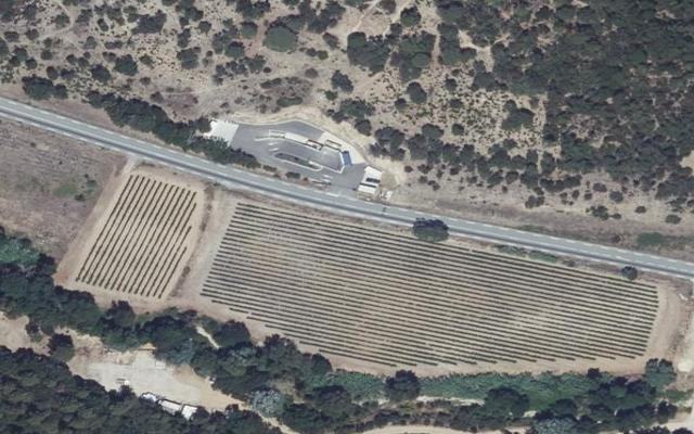 Vue aérienne — Déchetterie de Plan-de-la-Tour