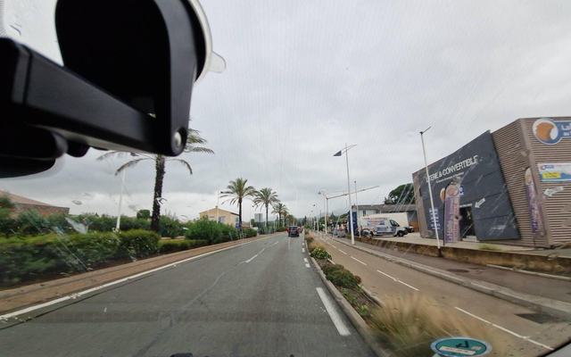 Vue depuis la rue — Déchetterie Sainte-Maxime