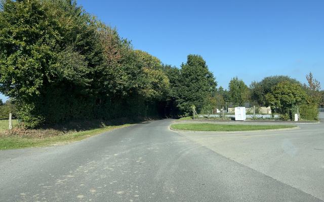 Vue depuis la rue — Déchetterie d'Isigny-le-Buat