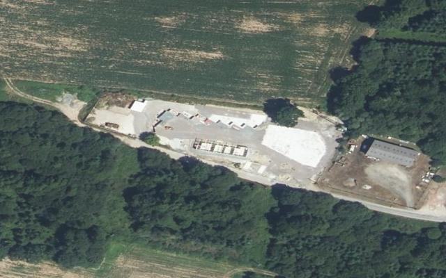 Vue aérienne — Déchetterie de Juvigny-sous-Andaine